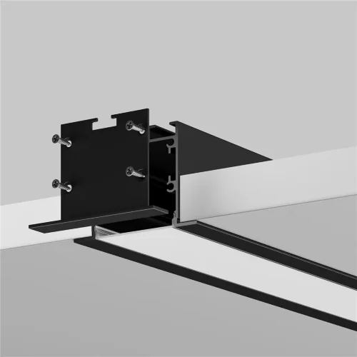 Комплект заглушек (для профиля 50×35) 2 шт., ALM-5035T-B-EC 642035 (Черный) - фото 4