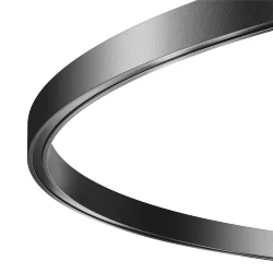 Шинопровод круглый 650мм Flarity черный (Черный)