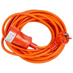 YXз16-101 -UCK-1N-3x1.50-10M-O ORANGE Удлинитель силовой в бухте, c-з, 1гнездо, 10м ПВС 3х1.50, 16A, Оранжевый, TМ Uniel