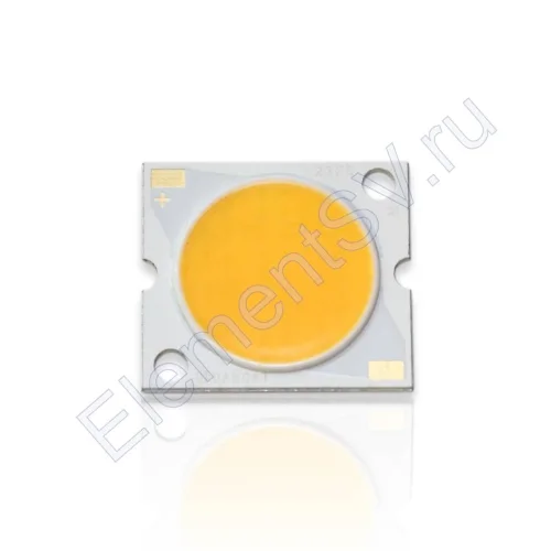 Светодиодная COB матрица D28mm W73 (29-33V, 20W, 600mA, warm white) - фото.