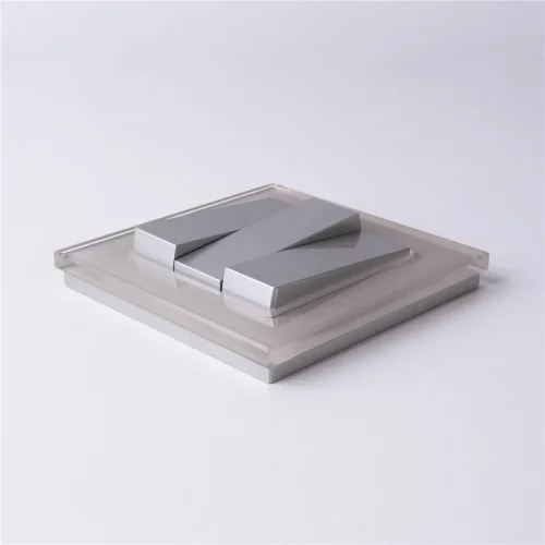 W1130006/ Выключатель трехклавишный (серебряный) W1130006 - фото 3