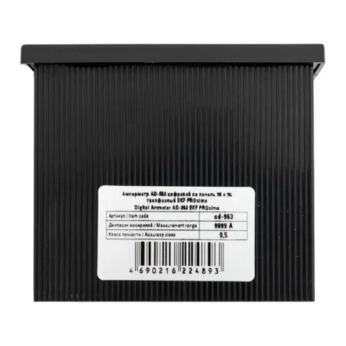 Амперметр цифровой AD-963 3ф на панель 96х96 EKF ad-963 - фото 6