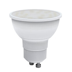 LED-JCDR-7W-6500K-GU10-NR Лампа светодиодная, Форма JCDR, матовая, Серия Norma, Дневной белый свет 6500K, Картон