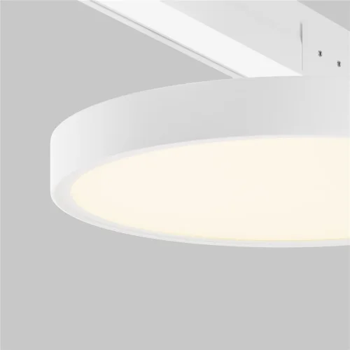Уличный трековый светильник Зон / Zon IP Elasity IP 3000К 18Вт 110° Белый (Белый) O-TR01-1-F-18WW3K - фото 3