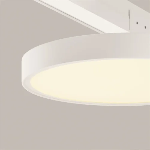 Уличный трековый светильник Зон / Zon IP Elasity IP 3000К 18Вт 110° Белый (Белый) O-TR01-1-F-18WW3K - фото 9