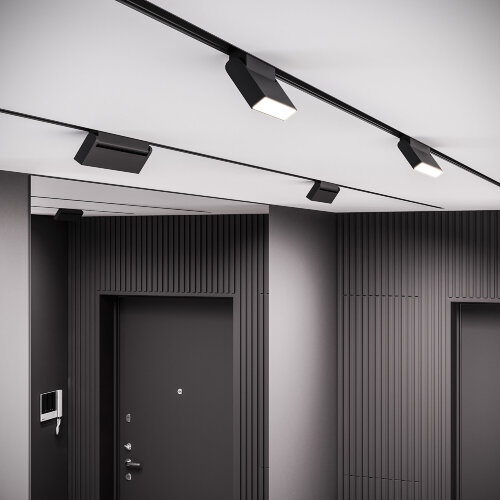 Slim Magnetic Умный трековый светильник 12W 2700-6500K Dim Kos чёрный - Фото 4