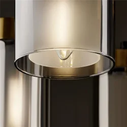 Подвесной светильник Freya FR5432PL-06BBS (Черный и Латунь)