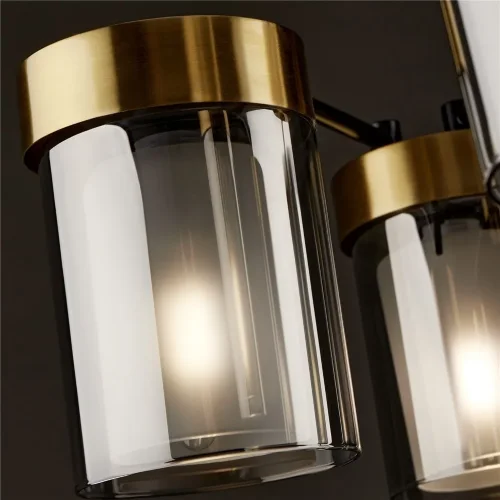 Подвесной светильник Freya FR5432PL-06BBS (Черный и Латунь) - фото 2