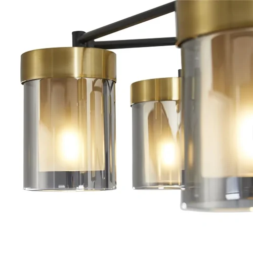 Подвесной светильник Freya FR5432PL-06BBS (Черный и Латунь) - фото 8