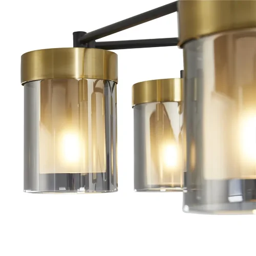 Подвесной светильник Лора / Lora (Черный и Латунь) FR5432PL-06BBS - фото 8