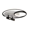 Потолочный светильник FR6083CL-L90WB Прожекторы / Spotlights 77 Вт LED с пультом ДУ (Бело-черный) FR6083CL-L90WB - фото
