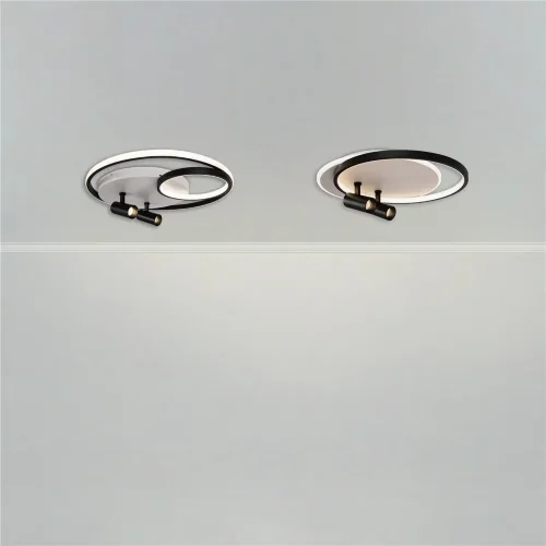 Потолочный светильник FR6083CL-L90WB Прожекторы / Spotlights 77 Вт LED с пультом ДУ (Бело-черный) FR6083CL-L90WB - фото 5