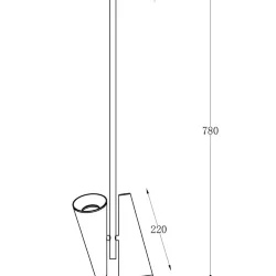 Подвесной светильник Giro GU10x2 (Белый)