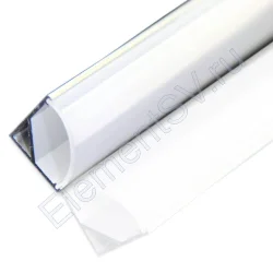 Алюминиевый профиль A1616 976 (2000х16х16мм с рассеивателем)