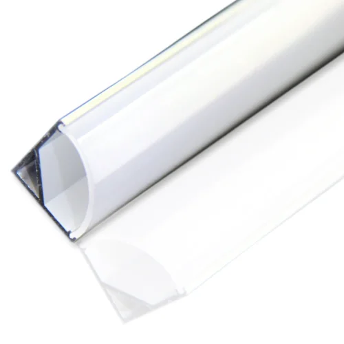 Алюминиевый профиль A1616 976 (2000х16х16мм с рассеивателем) - фото I