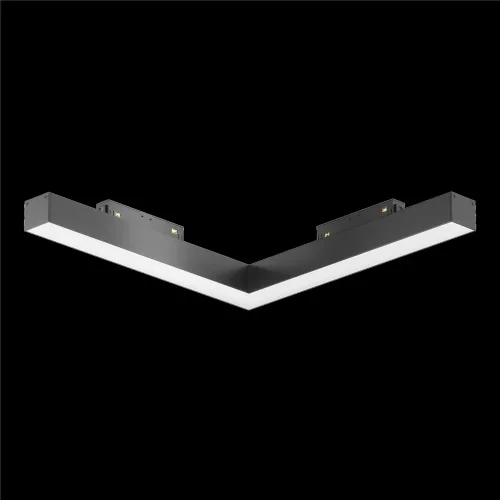 Трековый светильник Базис угловой / Basis Angle Gravity 4000K 24Вт 120° (Черный) TR078-2-24W4K-B - фото 4