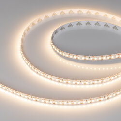 Светодиодная лента FC-А160-8mm 24V Warm3000-СХ1 (14 W/m, IP20, 5m) (Arlight, резка 1 светодиод) 052934
