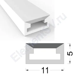 Cиликоновая оболочка T0511 S1 (11*5mm, pcb 8mm)