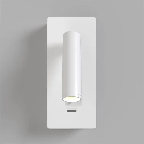 Встраиваемый настенный светильник (бра) Mirax 3000К 3Вт IP 20 (Белый) - фото 5