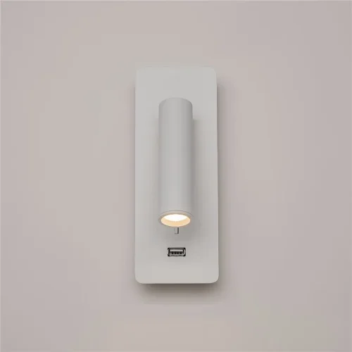 Встраиваемый настенный светильник (бра) Mirax 3000К 3Вт IP 20 (Белый) - фото 10