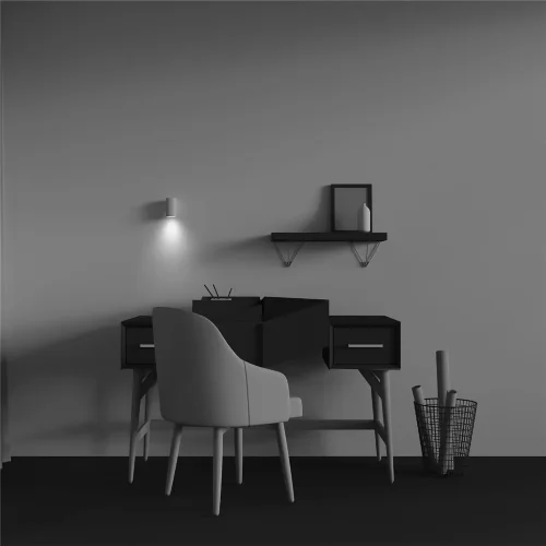 Настенный светильник Calipso GU10 10Вт (Белый) - фото 4