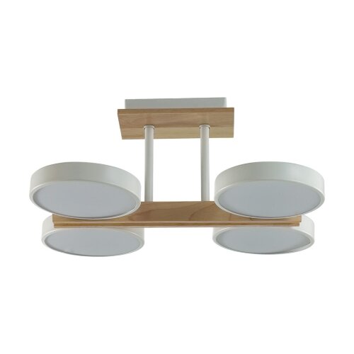 Люстра потолочная «LUMION» 8030/72CL, серия: PLATO (крепление на планке). Фото 1.