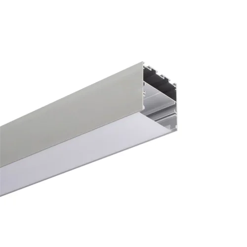 Алюминиевый профиль LC5050 177 (2000х50х50мм с рассеивателем) - фото I