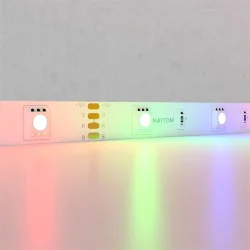 Светодиодная лента 12В 5050 7,2Вт/м RGB 5м IP20 (Белый)