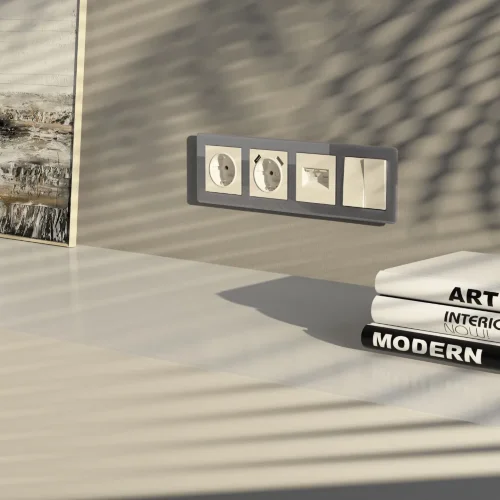 Выключатель двухклавишный (айвори матовый) W1120062 - фото 9