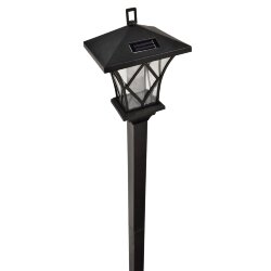 USL-S-185-PM1550 RETRO Садовый светильник на солнечной батарее Ретро, 2 светодиода, Белый свет, 1xАА Ni-Mh аккумулятор в-к, IP44, TM Uniel