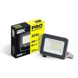 Прожектор светодиодный СДО 07-20 20Вт 6500К IP65 сер. IEK LPDO701-20-K03
