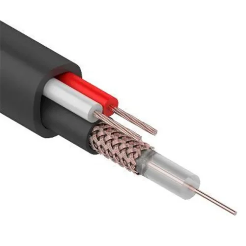 Кабель КВК-П-1.5+2х0.75 наруж.Ч бухта(м) REXANT 01-4015 - фото