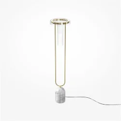 Напольный светильник (торшер) Ikebana 3000К 24Вт (Латунь)