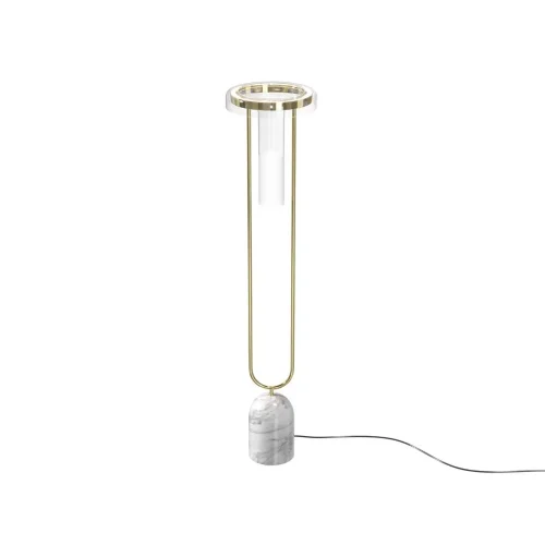 Напольный светильник (торшер) Ikebana 3000К 24Вт (Латунь) - фото