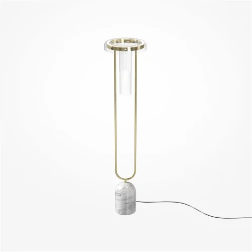 Напольный светильник (торшер) Ikebana 3000К 24Вт (Латунь) - фото 3