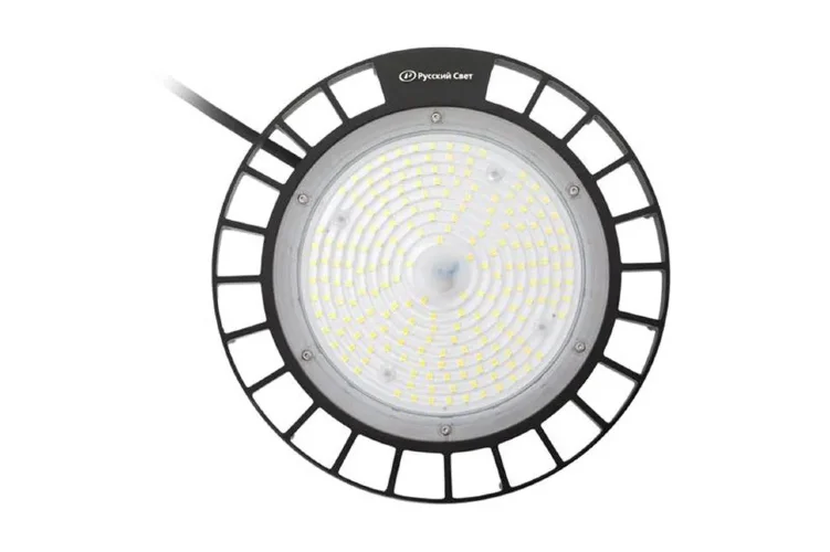 Светильник светодиодный ДСП IB 11 S 100W M 850 BK 257х257х155мм 100Вт 5000К IP65 High Bay подвесной черн. Русский Свет 16091124342 - фото 2