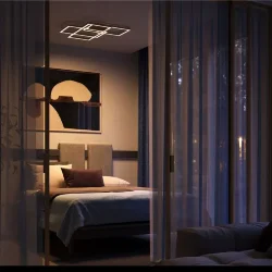 Потолочный светильник Rida 2600-3500К 78Вт (Золото)