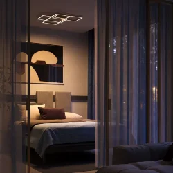 Потолочный светильник Rida 2600-3500К 78Вт (Золото)