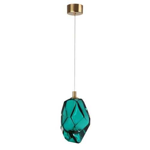 Подвесной светильник «ODEON LIGHT» 7110/4LA, серия: GEMME (крепление на планке). Фото 1.