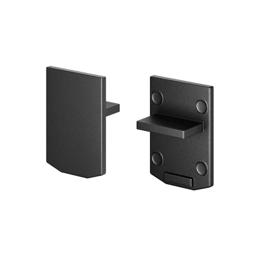 Заглушка для шинопровода, 2 шт. Levity (Черный) - фото