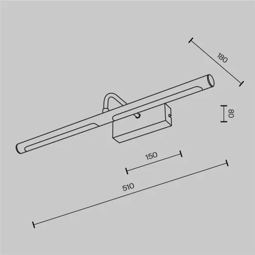 Подсветка Twinkle 4000K 12Вт (Хром) - фото 6