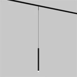 Трековый светильник Skim Levity 4000К 3Вт 36° (Черный)