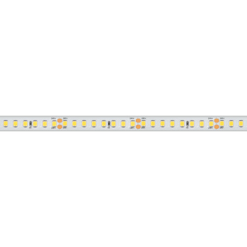Светодиодная лента RTW 2-5000PS 24V Warm2700 2х (2835, 160 LED/m, LUX) (Arlight, 12 Вт/м, IP67) 024545 - фото 5