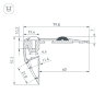 Профиль STEP-FRONT-2000 ANOD (Arlight, Алюминий) 023866 - фото 3