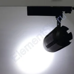 Светодиодный светильник трековый JH-GD001 4L 4L32 (30W, 220V, 15-60deg, white, черный корпус)