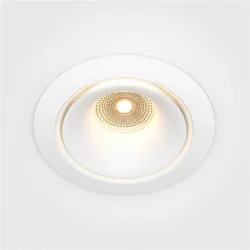 Встраиваемый светильник Инь / Yin 12 Вт 3000 К 60° (Белый) DL031-2-L12W