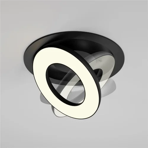 Встраиваемый светильник Vector 3000K 12Вт 110° (Черный) - фото 3