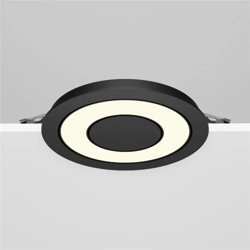 Встраиваемый светильник Vector 3000K 12Вт 110° (Черный) - фото 8