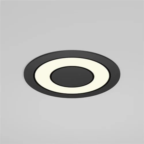 Встраиваемый светильник Vector 3000K 12Вт 110° (Черный) - фото 9