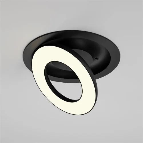 Встраиваемый светильник Vector 3000K 12Вт 110° (Черный) - фото 10